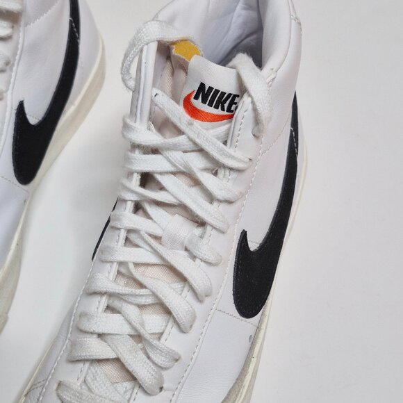 Women's Nike Blazer Mid '77 Vintage White/Black - Picture 3 of 7